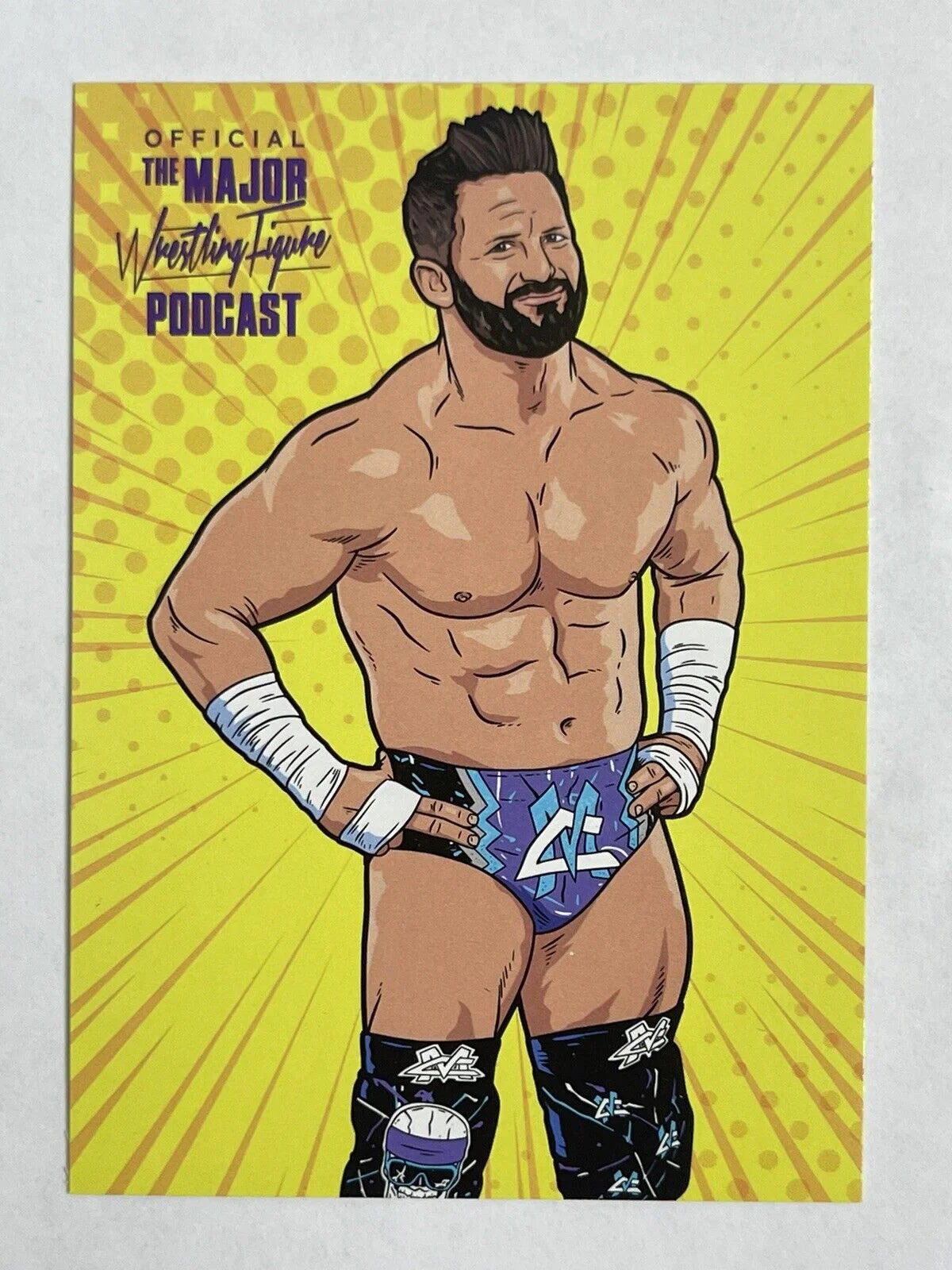 Major Wrestling Figure Podcast Major Bendies Series 1 Matt Cardona Action & Toy Figures PWcatalog
