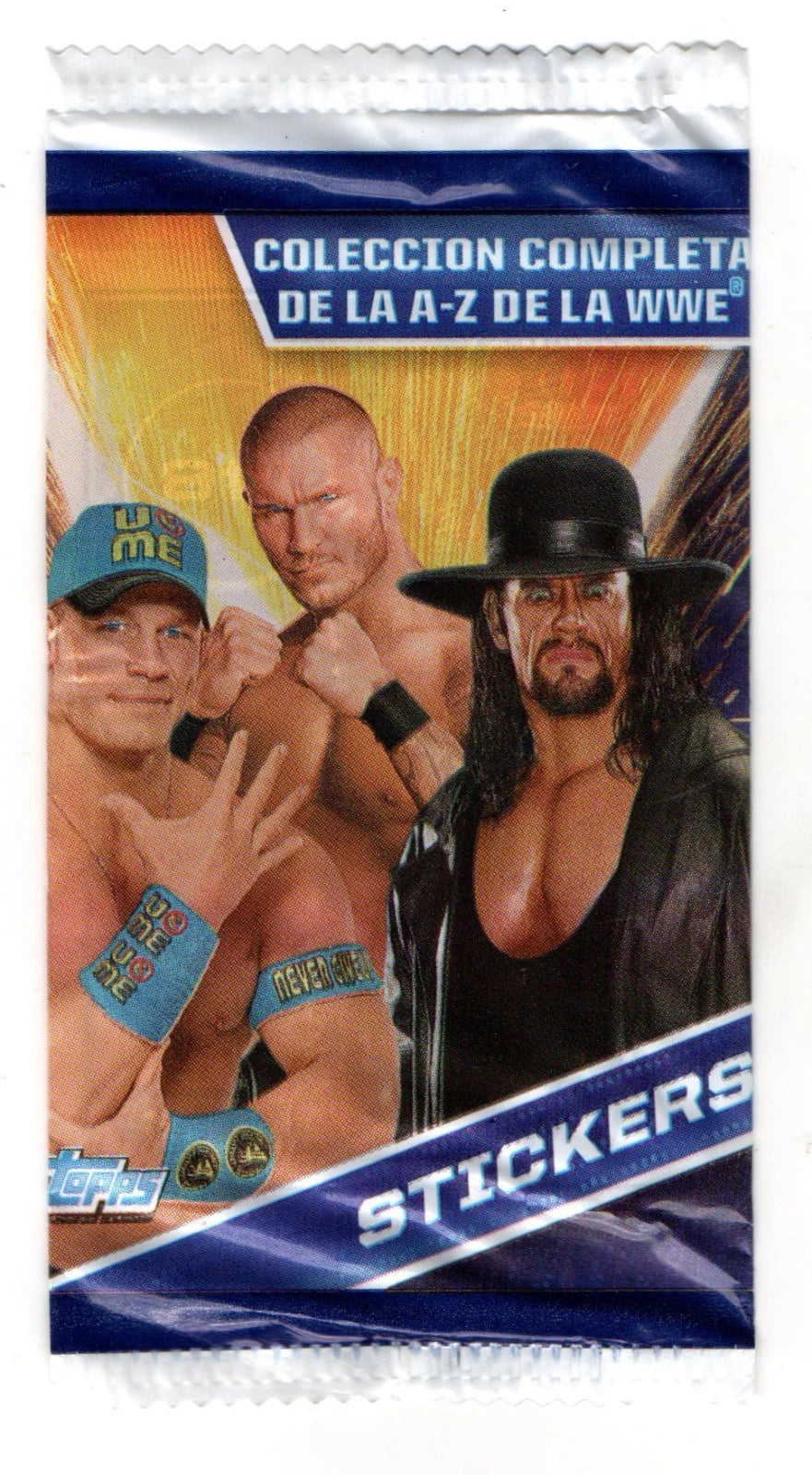 WWE La Completa A - Z de la WWE Stickers Album 2015 from Spain Stickers Album PW Catalog