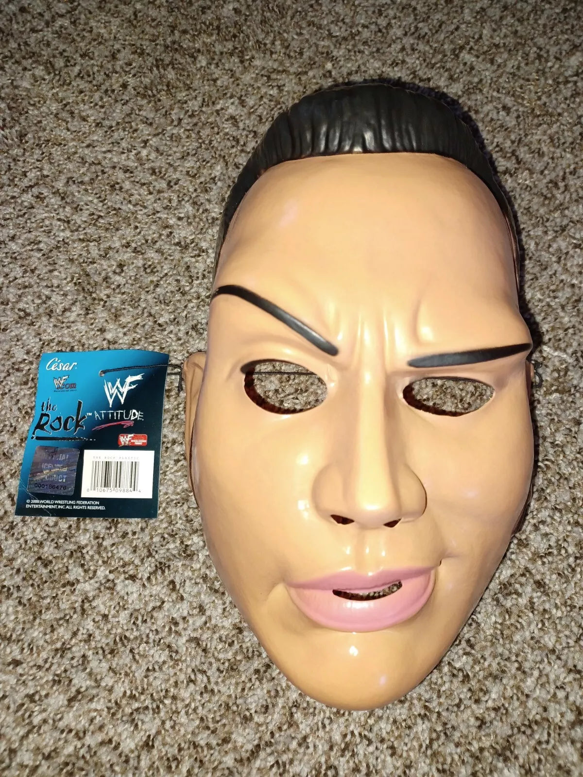 WWF The Rock Mask by Cesar 1999