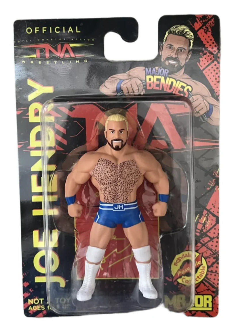TNA Wrestling Major Bendies Joe Hendry Action & Toy Figures PWcatalog