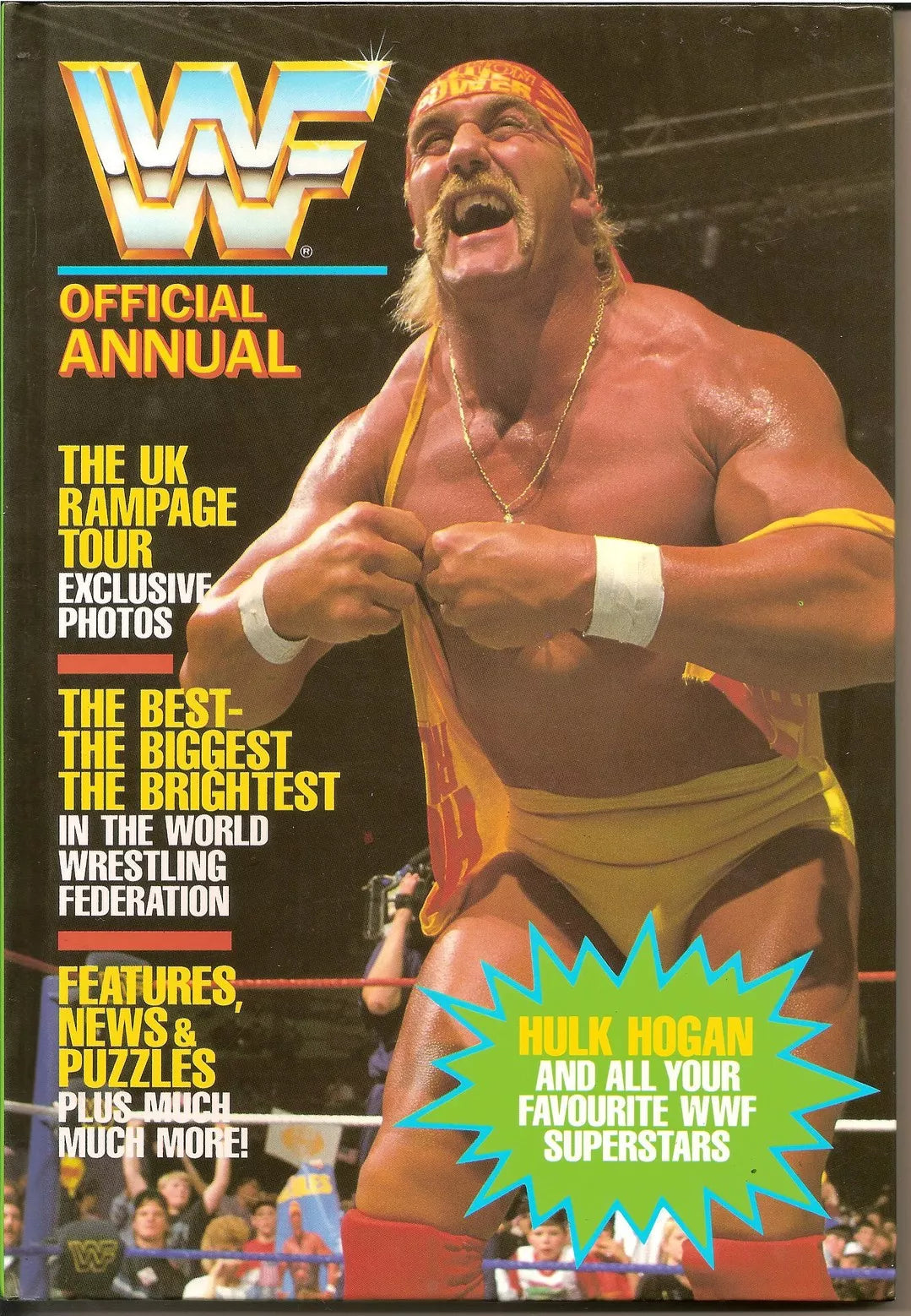 WWF Annual 1991 Magazine PWcatalog