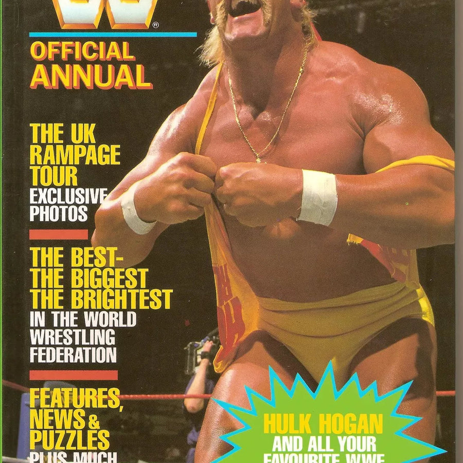 WWF Annual 1991 Magazine PWcatalog