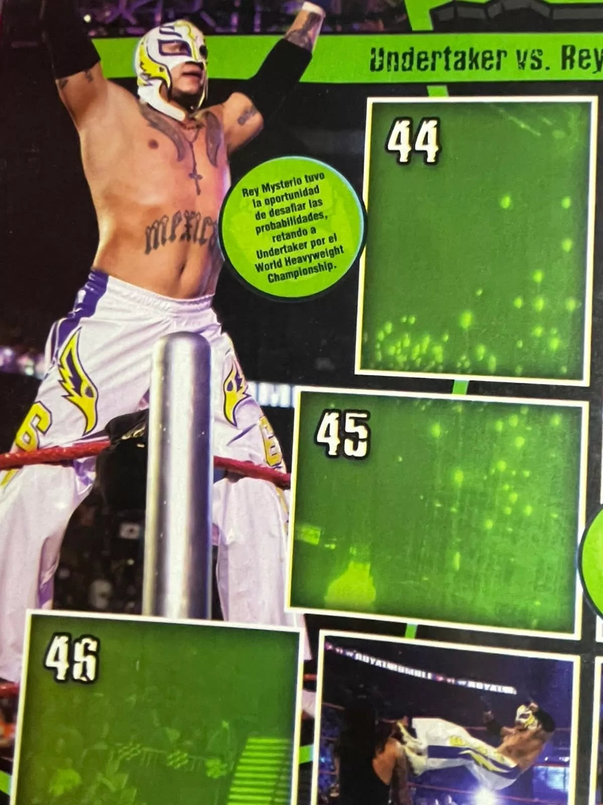 WWE Icons Stickers Album 2010 Stickers Album PW Catalog