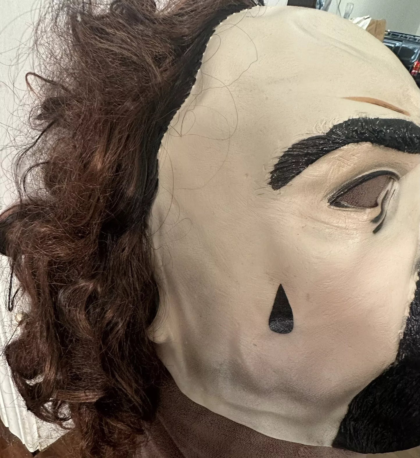 WWF Undertaker Mask by Cesar 1999 with hair