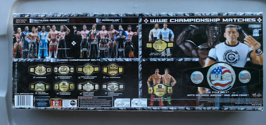 2005 WWE Jakks Pacific John Cena's US Title Belt [With Orlando Jordan & John Cena] - image 2