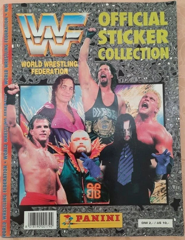 WWF Stickers Album 1995 Stickers Album PW Catalog