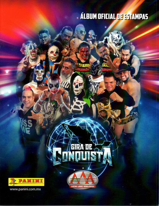 AAA Gira Conquista Stickers Album 2019 From Mexico Stickers Album PW Catalog