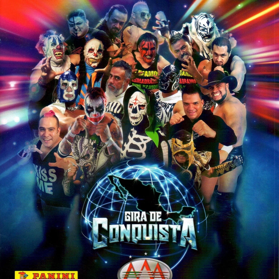 AAA Gira Conquista Stickers Album 2019 From Mexico Stickers Album PW Catalog