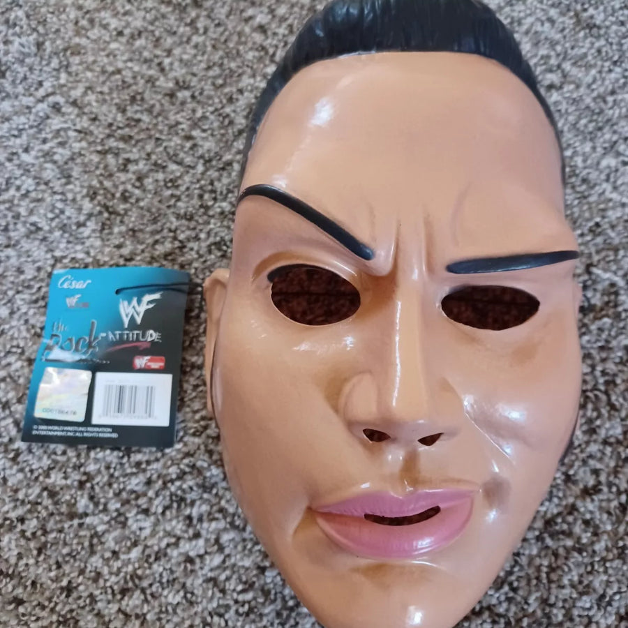 WWF The Rock Mask by Cesar 1999 PWcatalog