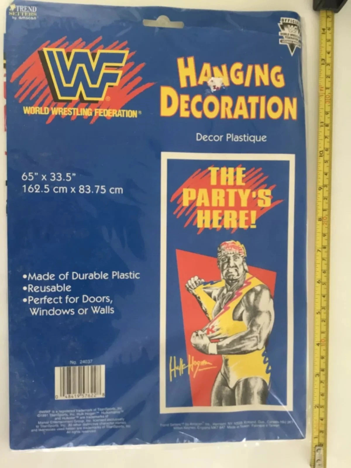 Hulk Hogan hanging decoration 1991