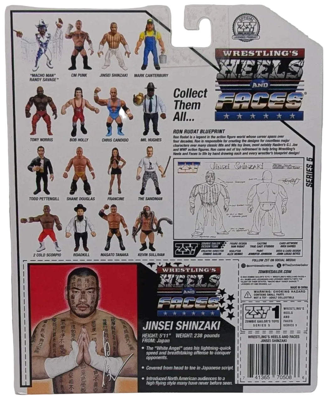Zombie Sailor's Toys Wrestling's Heels & Faces 5 Hakushi