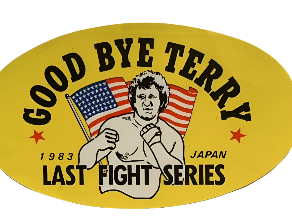 Terry Funk Sticker 1983 From Japan Pwcatalog