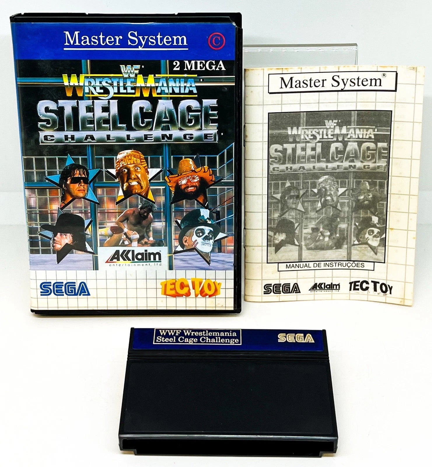 WWF WrestleMania Steel Cage Challenge [Sega Master System] PWcatalog