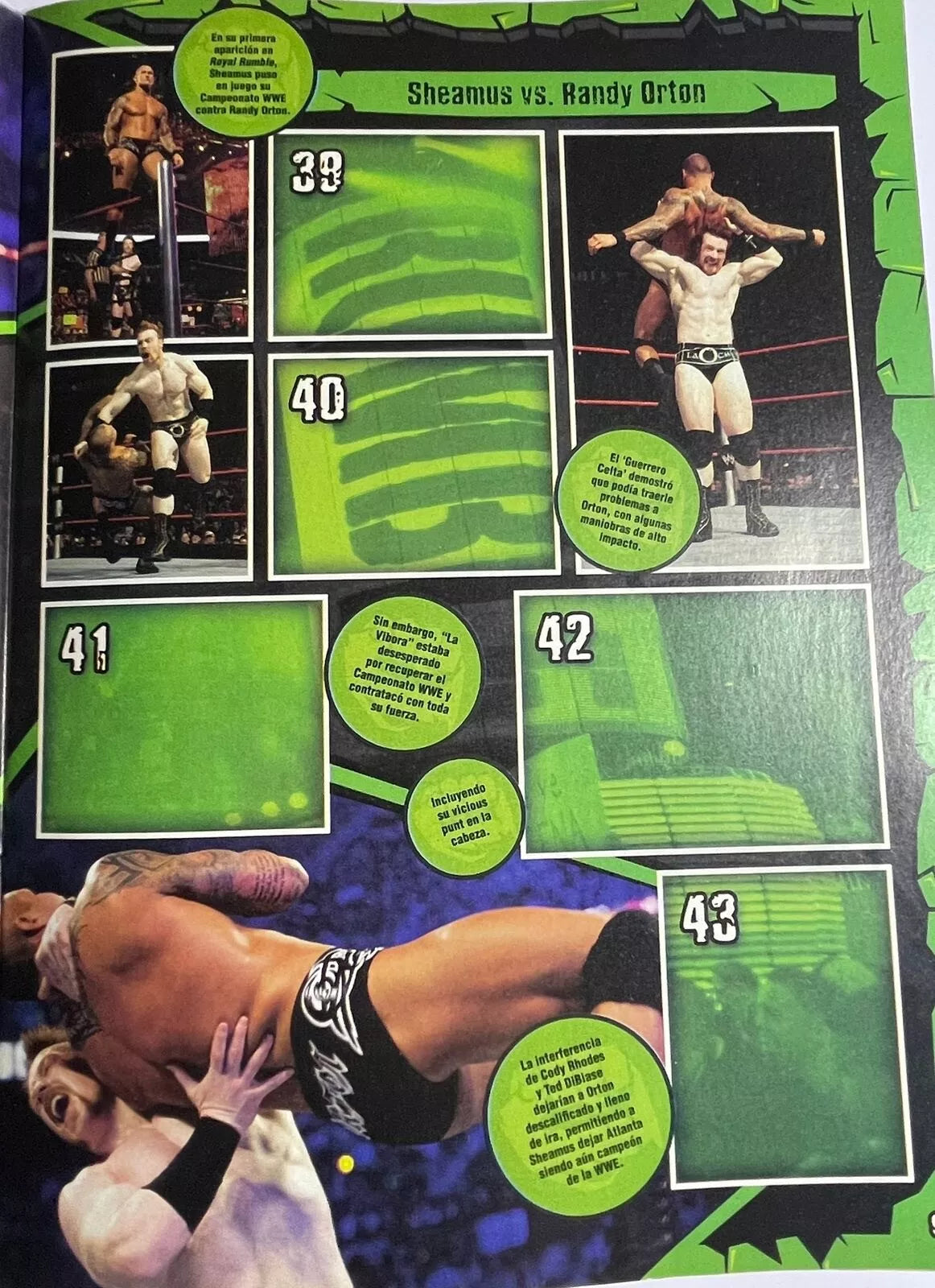 WWE Icons Stickers Album 2010 Stickers Album PW Catalog