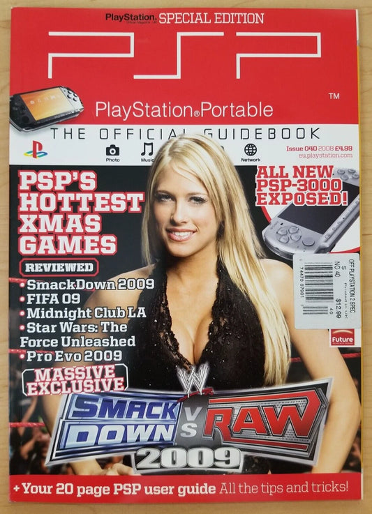 Playstation UK PSP Official Guidebook Magazine 2008 magazine PWcatalog