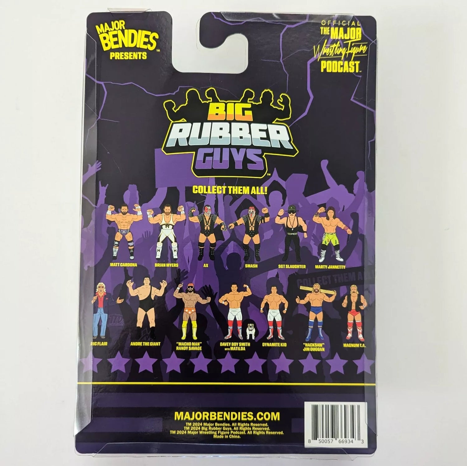 Big Rubber Guys Hacksaw Jim Duggan USA face paint Series 6 Action & Toy Figures PWcatalog