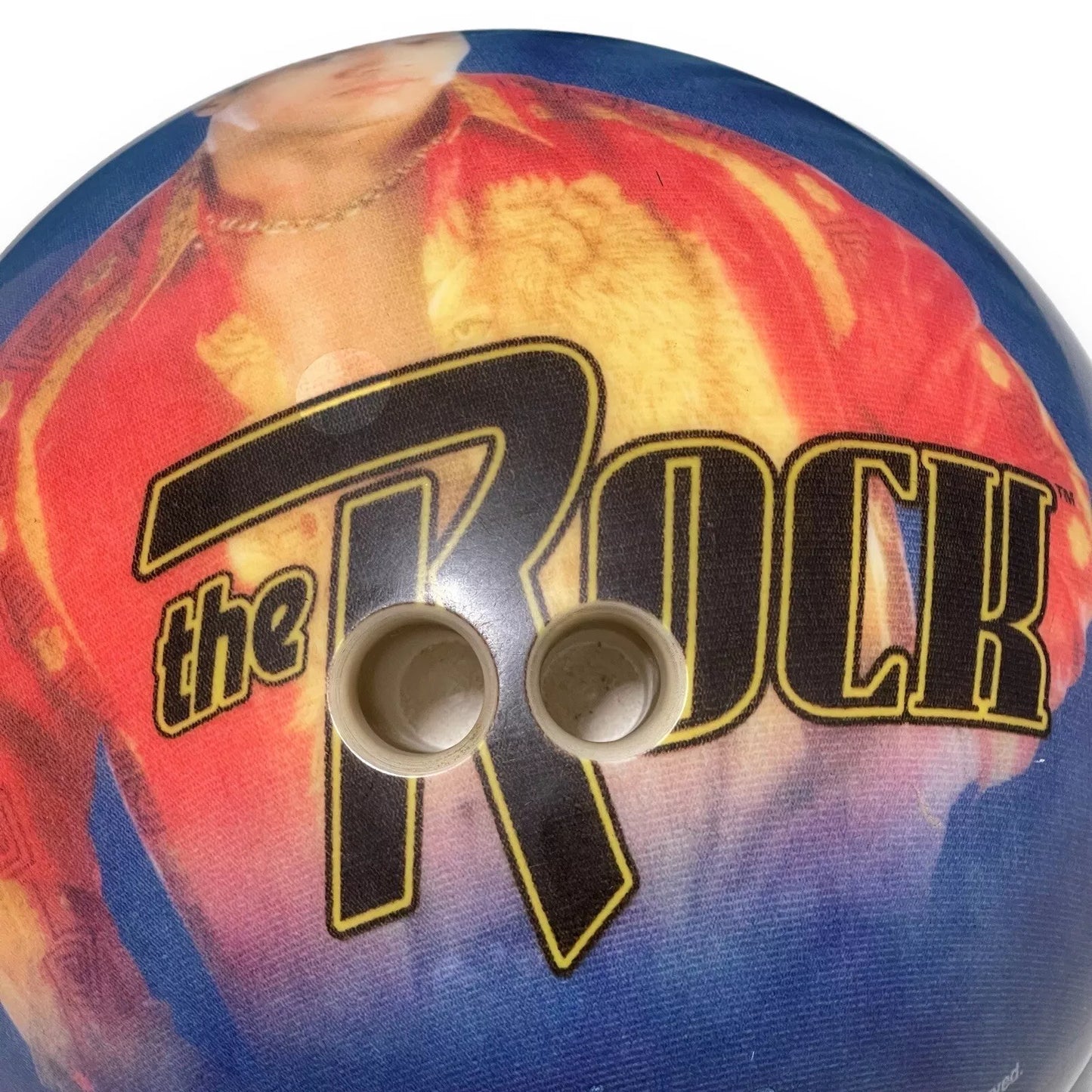The Rock Bowling Ball WWF Viz-A-Ball 2001 Pwcatalog