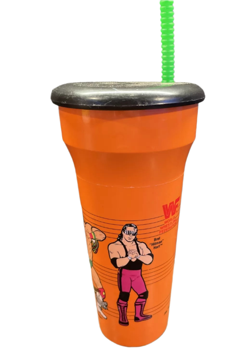WWF Orange Water Bottle 1990 PWcatalog