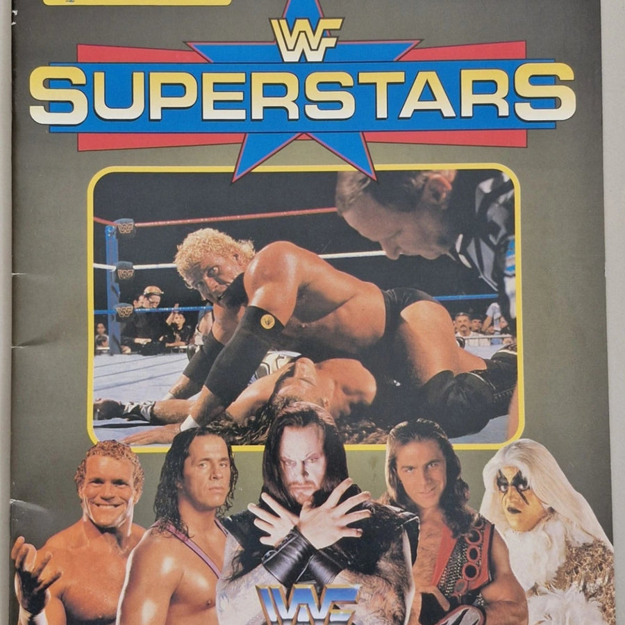 WWF Superstars Stickers Album 1997 Stickers Album PW Catalog