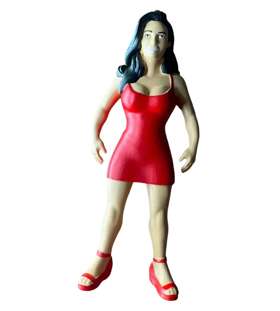 Major Wrestling Figure Podcast Major Bendies Extreme Series 2 Francine Action & Toy Figures PWcatalog