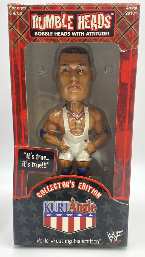 WWF Aspen Rumble Heads: Bobble Heads with Attitude! 1 Kurt Angle