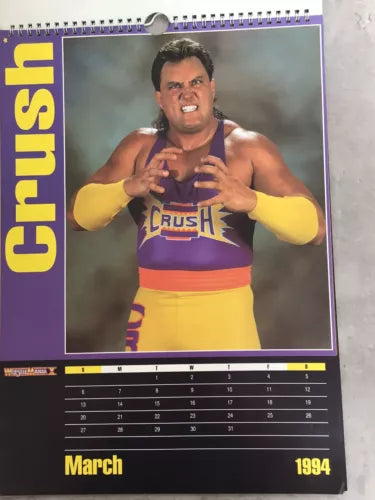 WWF The Official Calendar 1994 Undertaker PW Catalog