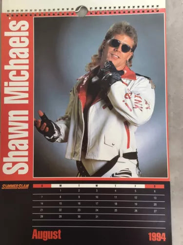 WWF The Official Calendar 1994 Undertaker PW Catalog