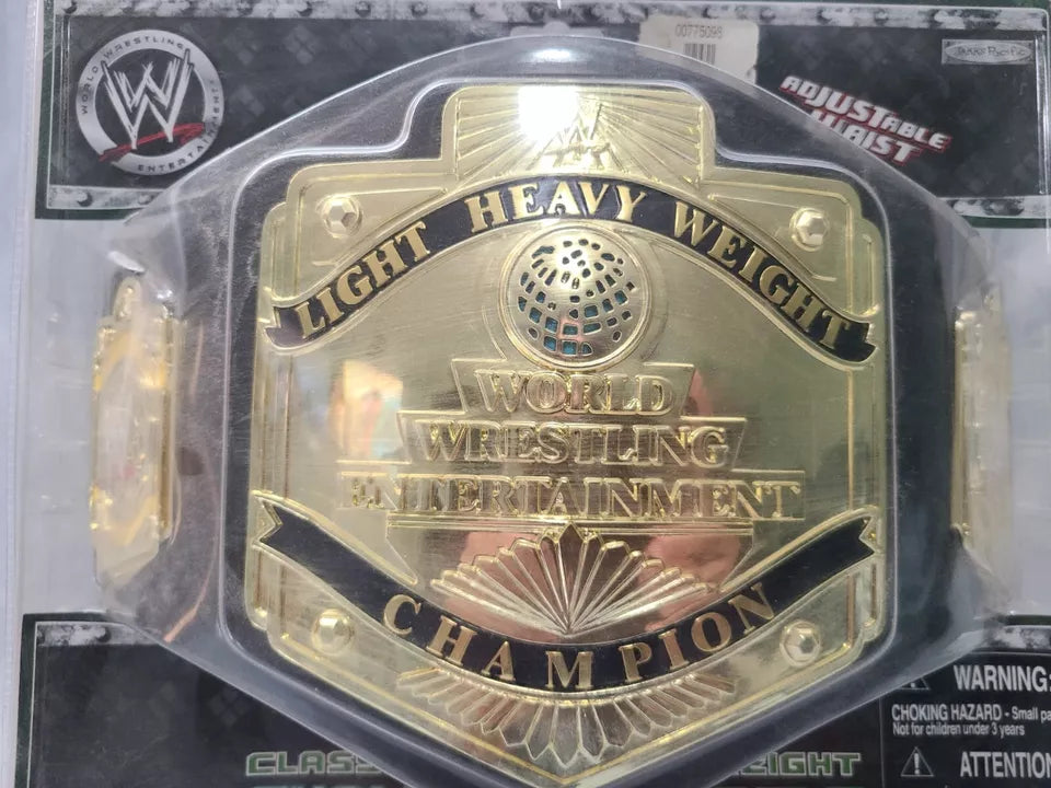 WWE Light Heavyweight championship foam belt  2006 by Jakks Pacific