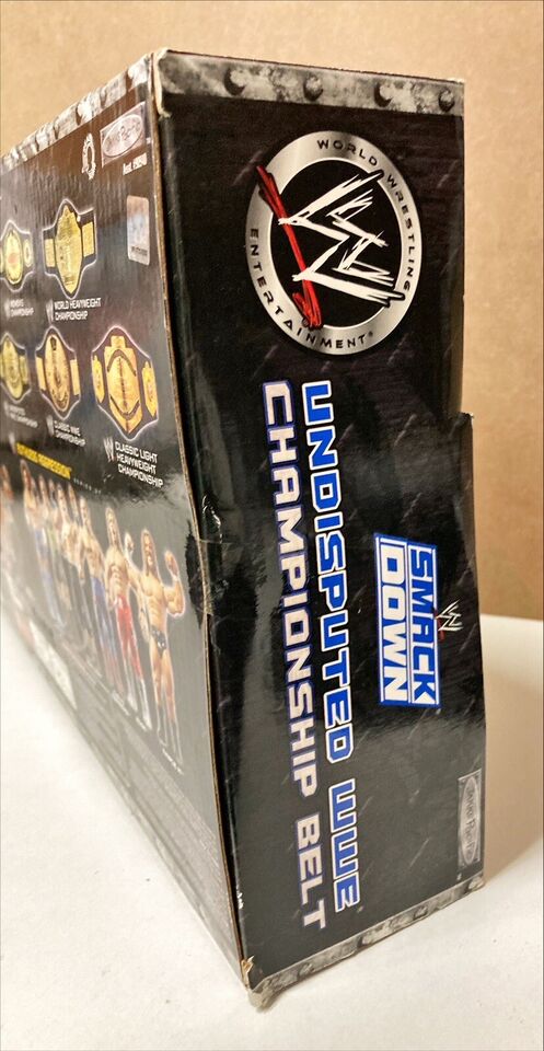 WWE Undisputed Championship foam belt byJakks Pacific  Smackdown 1999