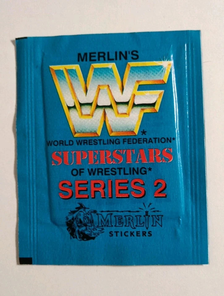 WWF Superstars Stickers Album Series 2 1991 Stickers Album PW Catalog