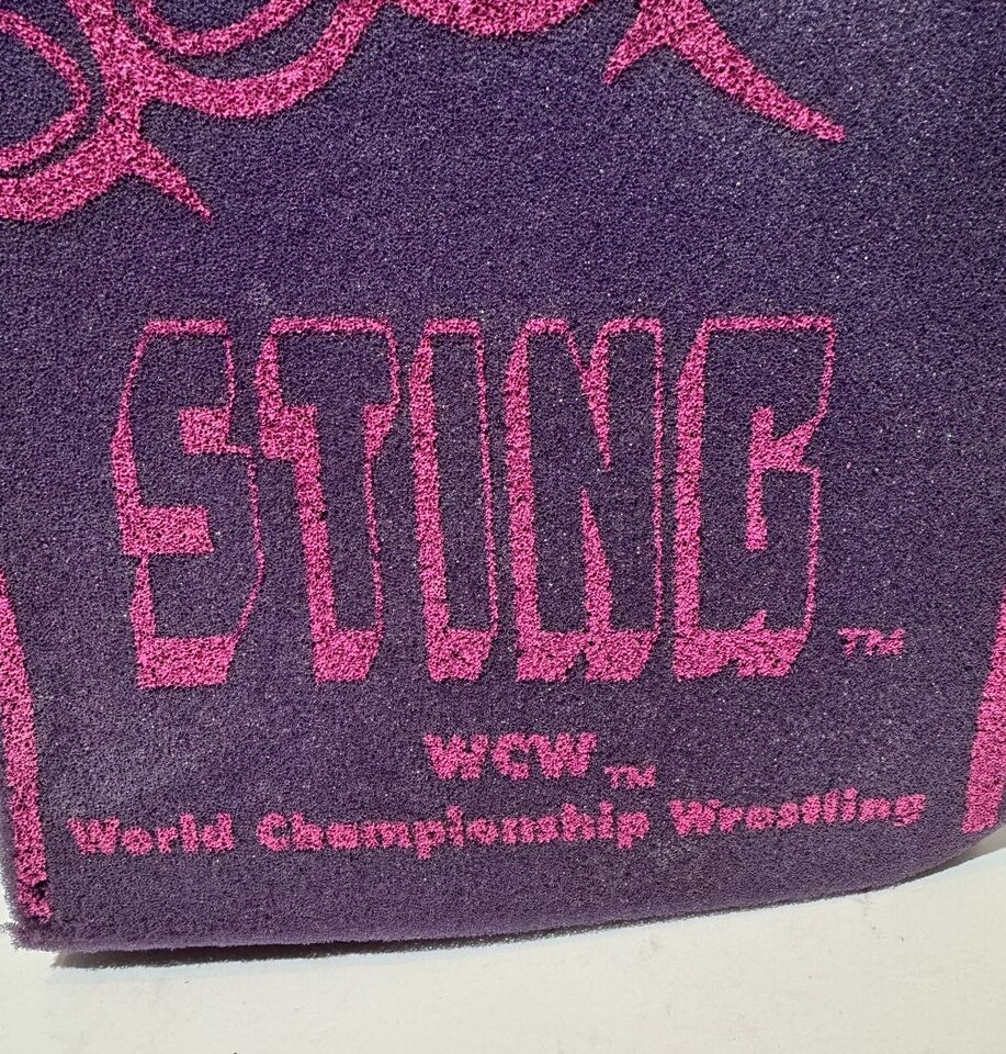 WCW Sting foam finger 1990