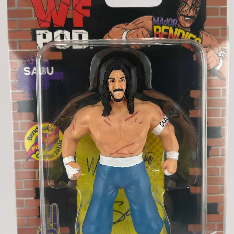 Major Wrestling Figure Podcast Major Bendies Extreme Series 1 Sabu Action & Toy Figures PWcatalog