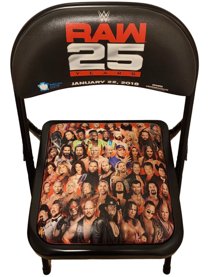 WWE Raw 25 Years January 22, 2018 Ringside Chair