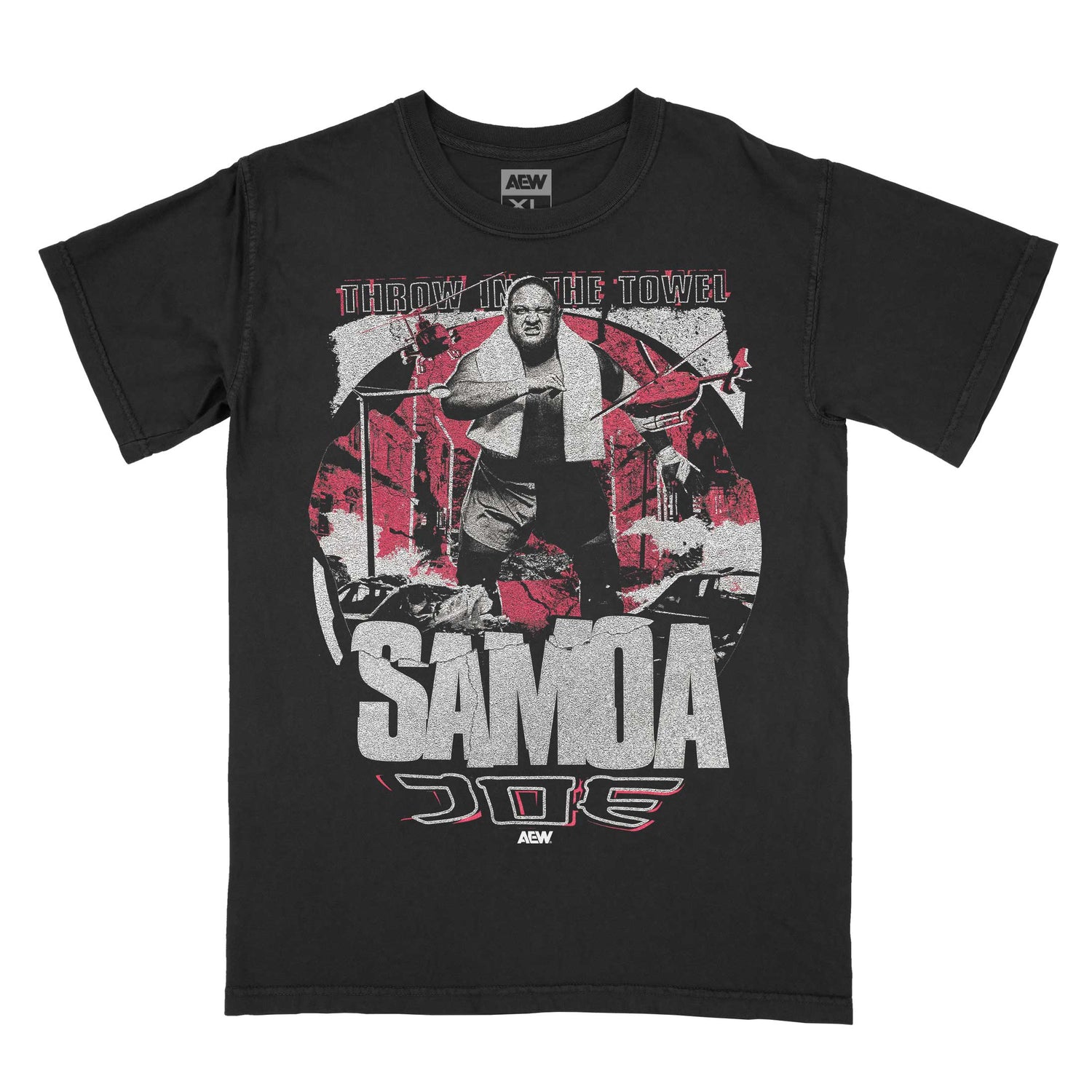 Samoa Joe Throw in the Towel T-Shirt T-Shirt PW Catalog