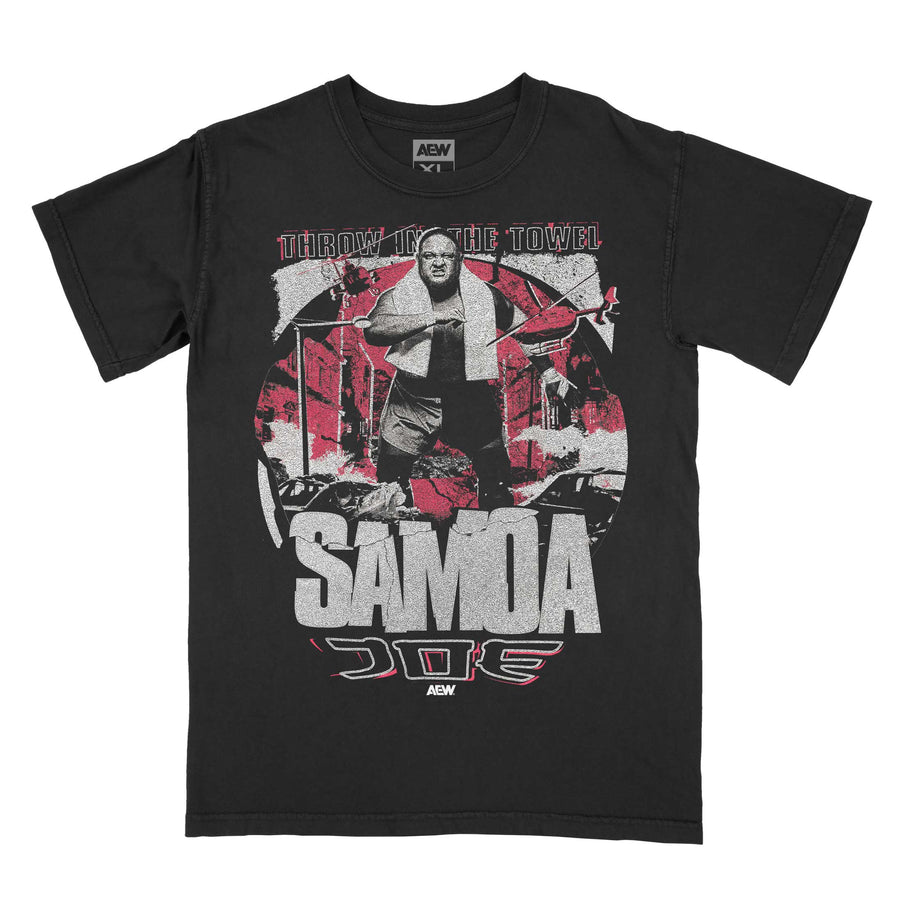 Samoa Joe Throw in the Towel T-Shirt T-Shirt PW Catalog