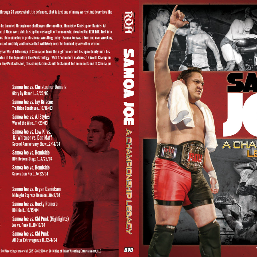 Samoa Joe: A Championship Legacy (2 Disc Set)