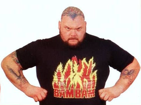 1987 WWF Bam Bam Bigelow T-Shirt Pwcatalog