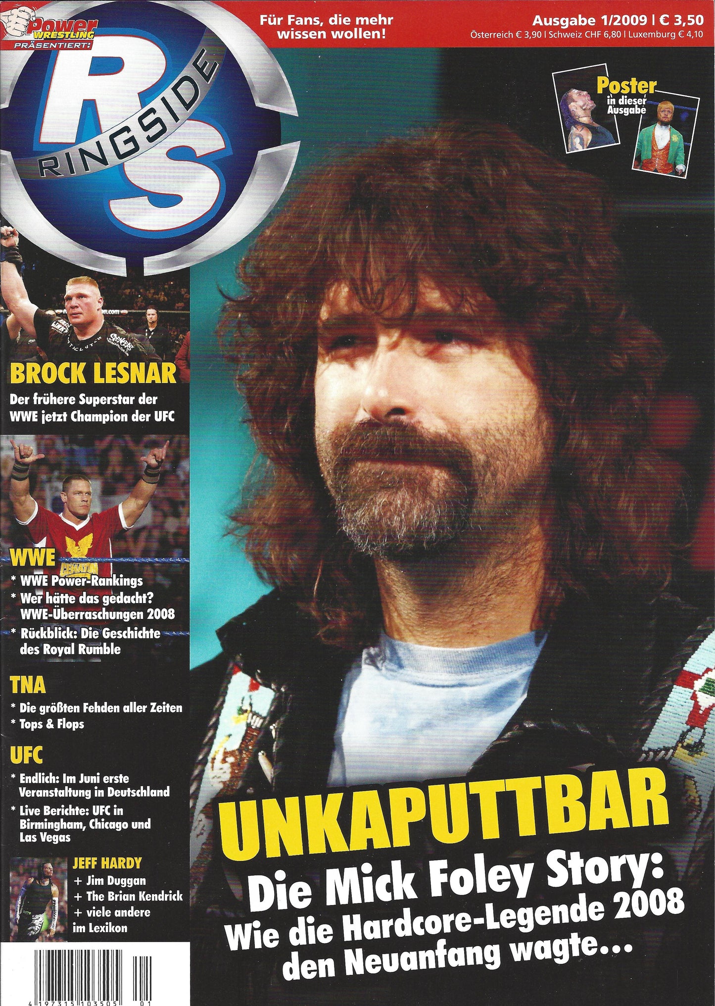 Ringside by Power Wrestling January 2009 Magazine PWcatalog