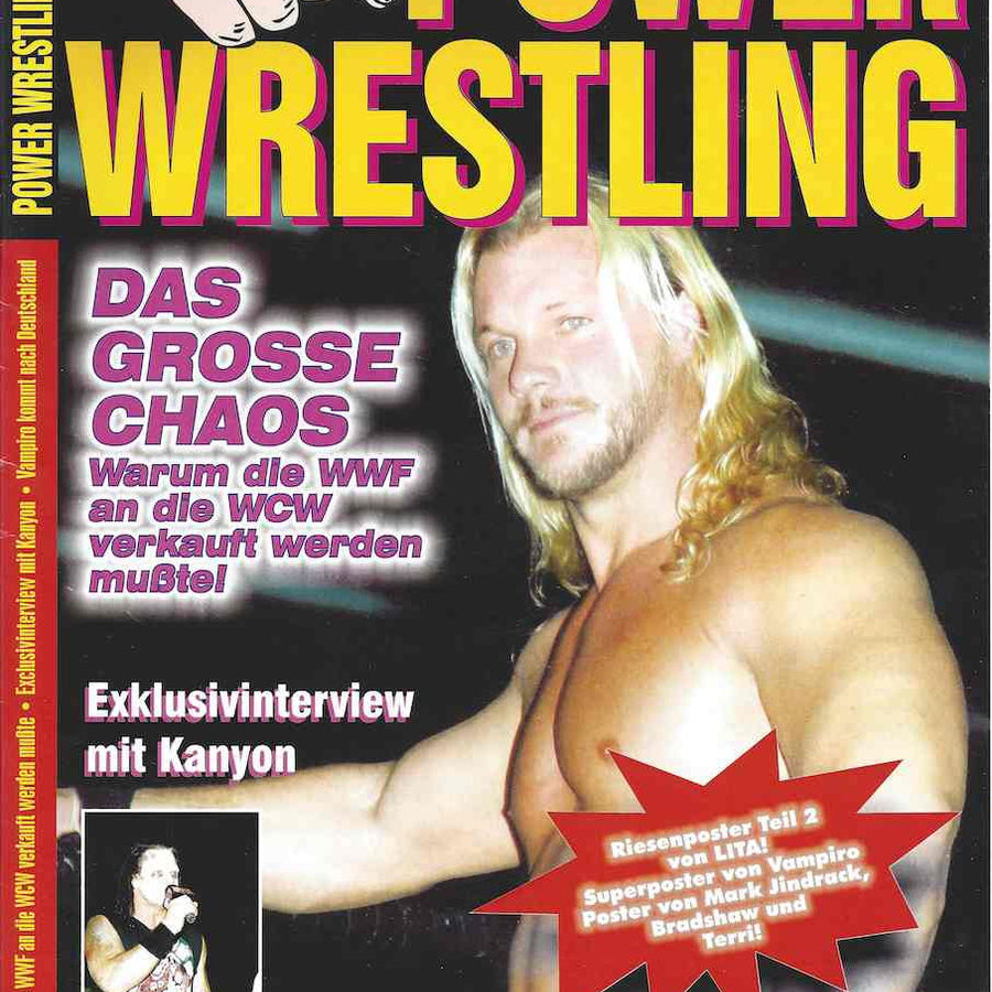Power Wrestling Magazine July 2001 Magazine PWcatalog