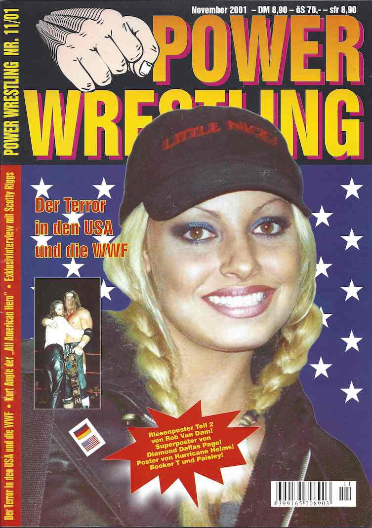 Power Wrestling Magazine November 2001 Magazine PWcatalog