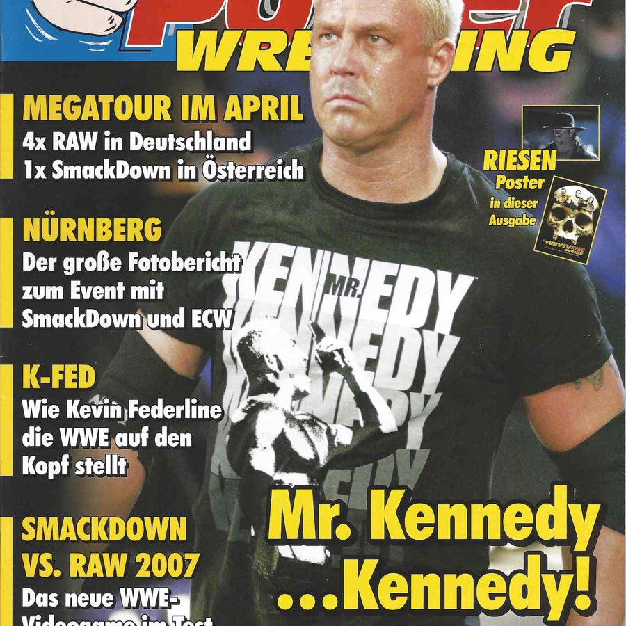 Power Wrestling Magazine December 2006 Magazine PWcatalog