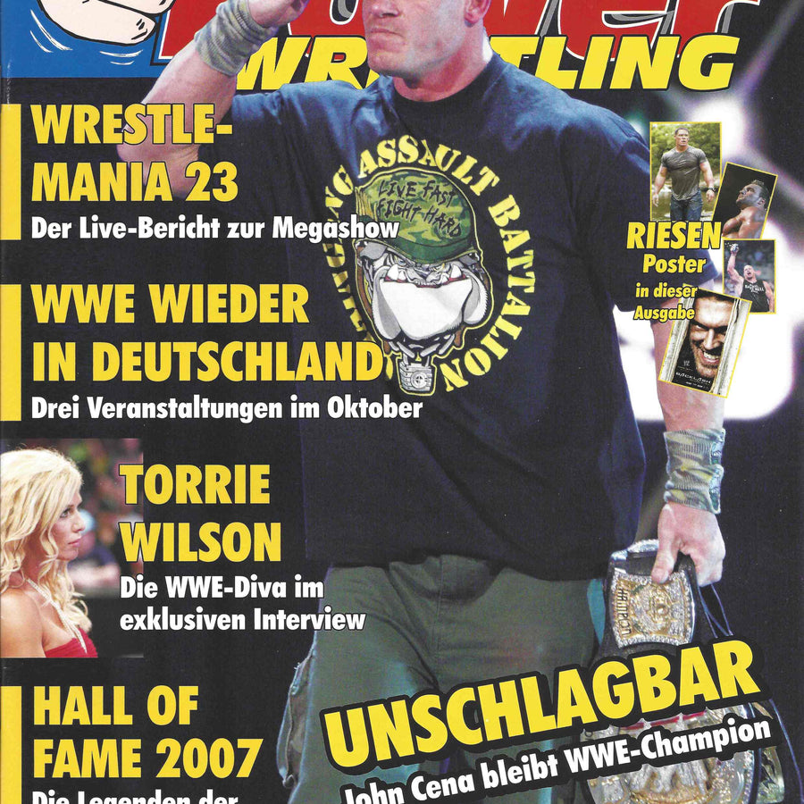 Power Wrestling Magazine May 2007 Magazine PWcatalog