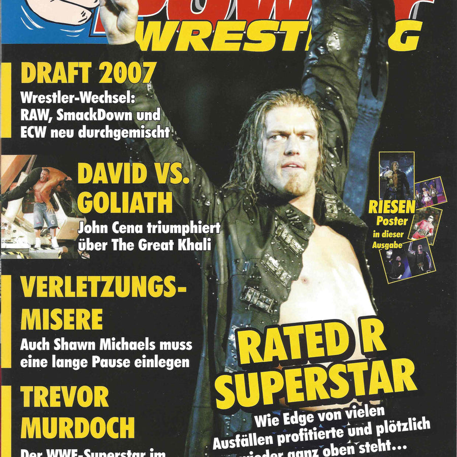 Power Wrestling Magazine July 2007 Magazine PWcatalog