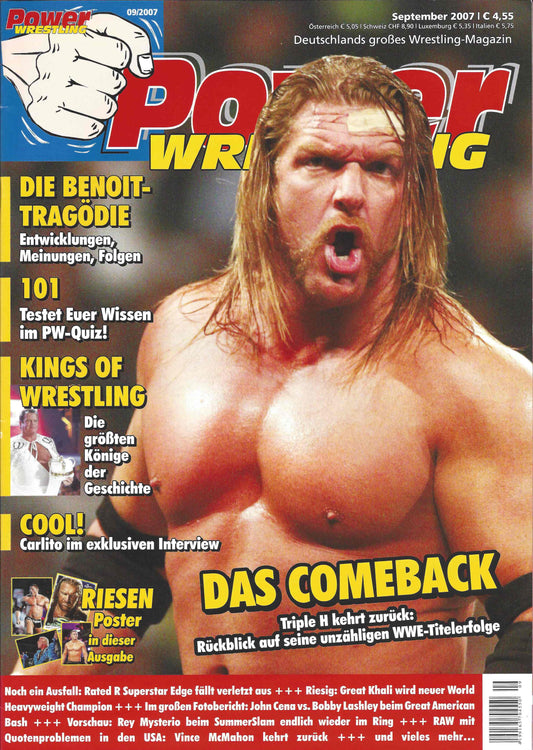 Power Wrestling Magazine September 2007