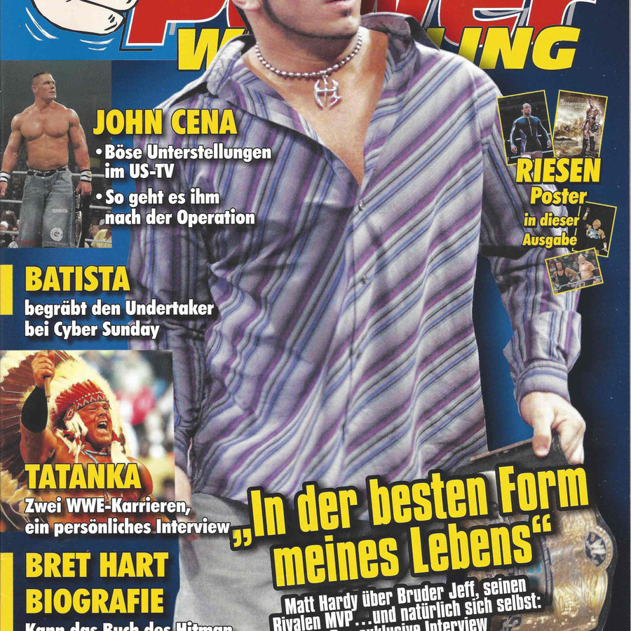 Power Wrestling Magazine December 2007 Magazine PWcatalog