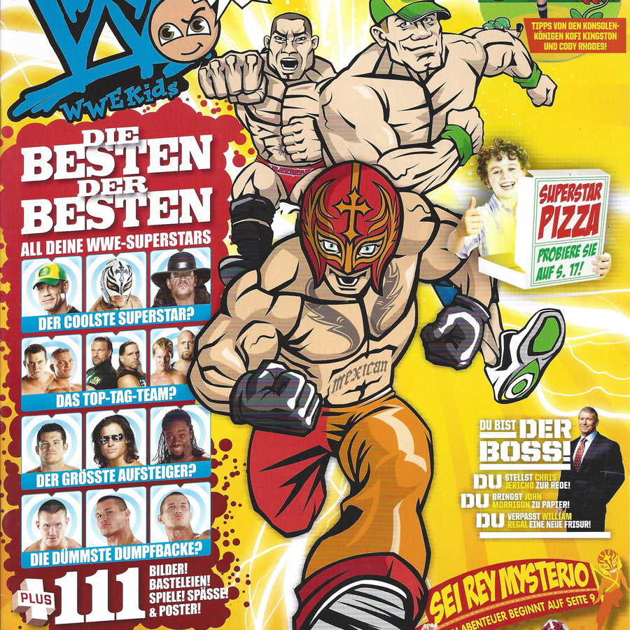 WWE Kids #4 March/April/May 2010 from Germany Magazine PWcatalog