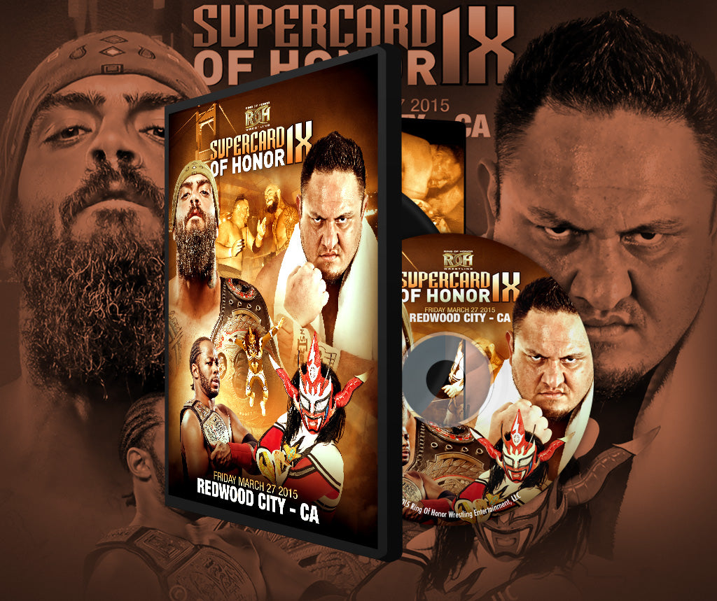 03/27/15 - SUPERCARD OF HONOR IX - Redwood City, Ca (DVD)
