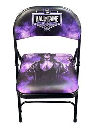 Undertaker WWE Hall of Fame WrestleMania 38 Chairs PWcatalog
