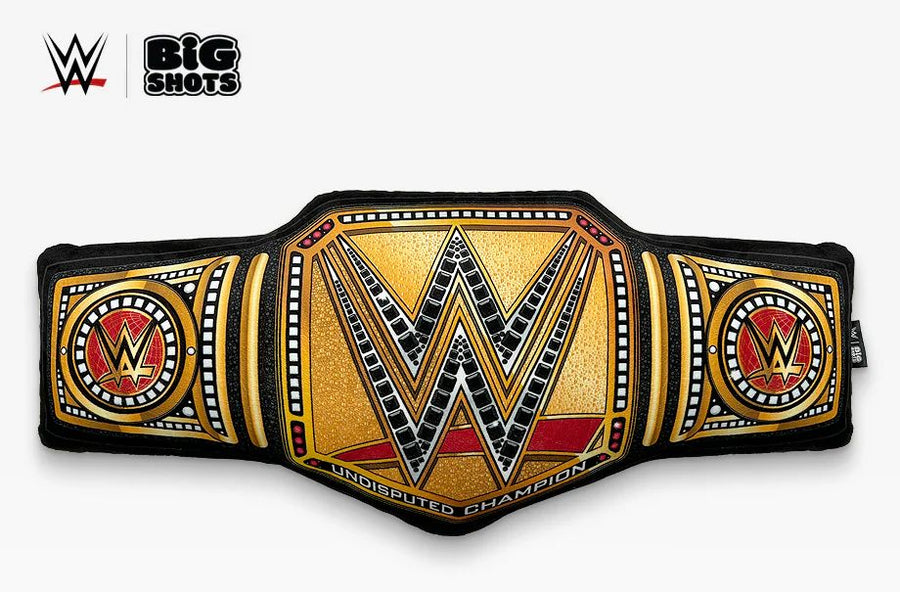 WWE Big Shots WWE Undisputed Championship Belt Pillow 2025 PWcatalog