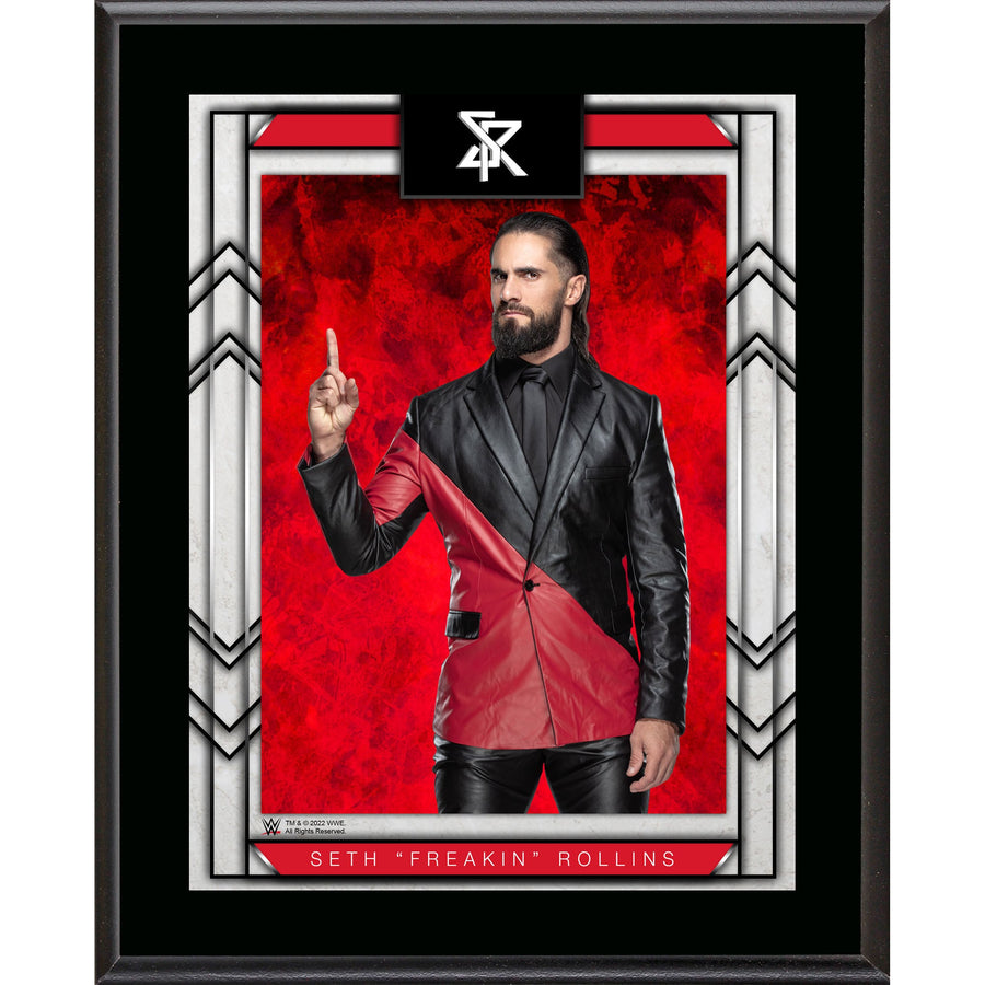 Seth "Freakin" Rollins 10.5" x 13" Sublimated Plaque Plaque PWcatalog